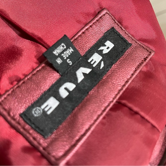 Revue red metallic leather jacket - Picture 5 of 8